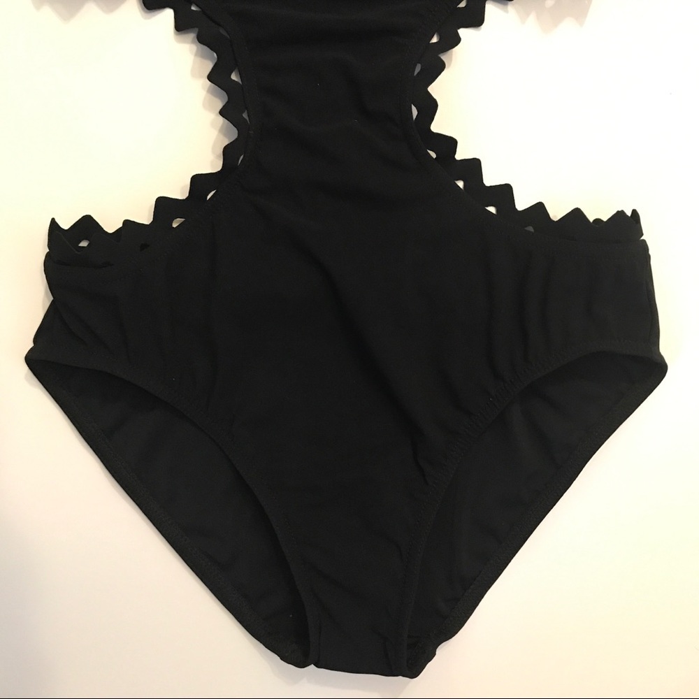 Karla Colletto Rick Rack Halter One-Piece - Picture 4 of 12